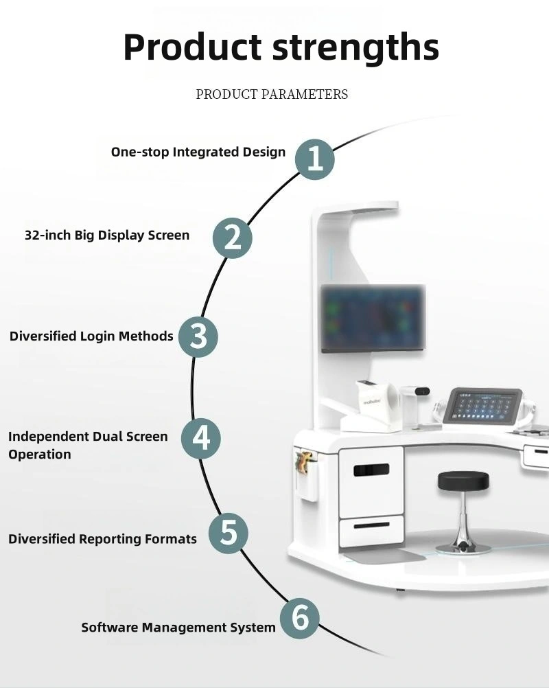 Body Fat Analysis Health Examination Kiosk