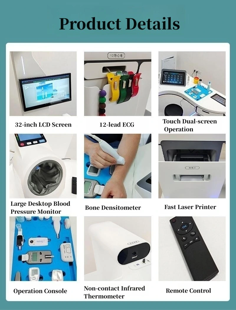 Body Fat Analysis Health Examination Kiosk